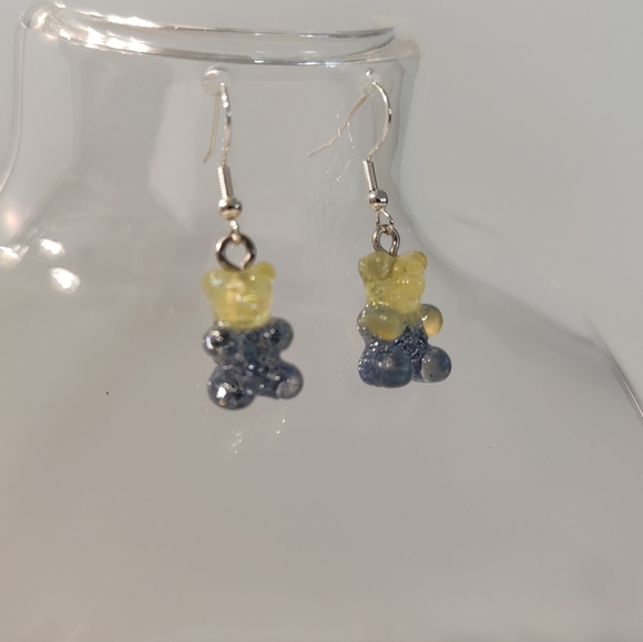 Gummy Bear Dangle Earrings | Festival Earrings | Cute Earrings - Picture 1 of 1